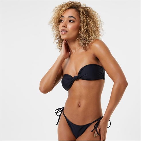 Jack Wills - Knot Detail Bandeau Bikini Top