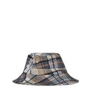 Grey Check - Jack Wills - Brushed Check Bucket Hat