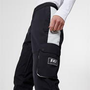 Black - Jack Wills - Relaxed Fit Ski Pants Mens