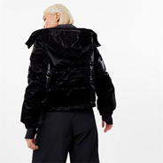 Black - Jack Wills - Cropped Ski Puffer Jacket