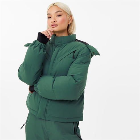 Jack Wills - Cropped Ski Puffer Jacket