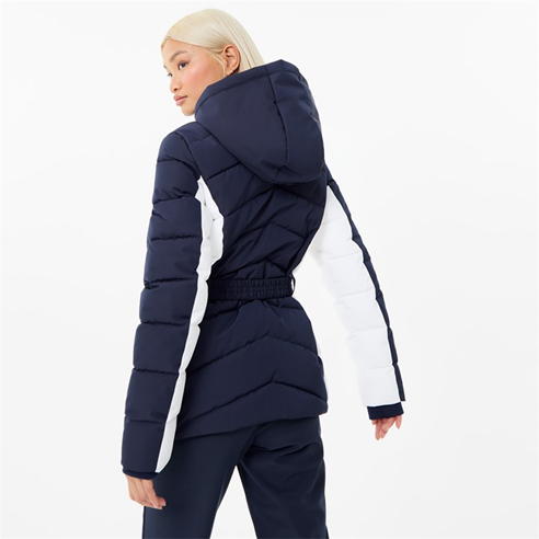 Jack Wills - Long Sleeve Hooded Ski Puffer