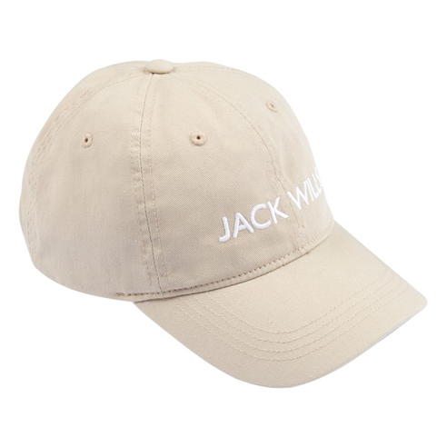 Jack Wills - Blck Logo Cap Sn99