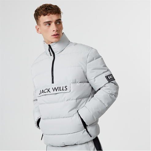 Jack Wills - Half-Zip Puffer Jacket