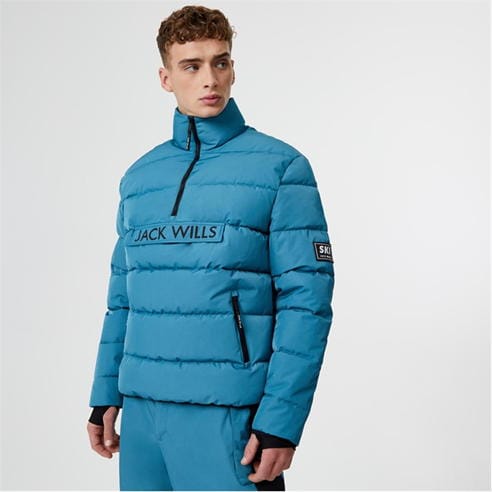 Jack Wills - Half-Zip Puffer Jacket