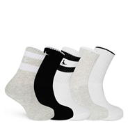 Black/White - Jack Wills - Hitchly Crew Socks 5 pack