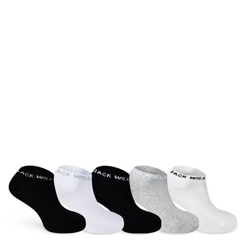 Jack Wills - Tembleton Trainer Socks 5 pack