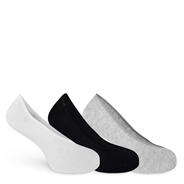 Black/White - Jack Wills - Invisible Sock 5 pack