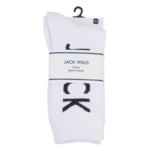 Jack Wills - pack crew socks Mens