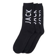 Black - Jack Wills - pack crew socks Mens