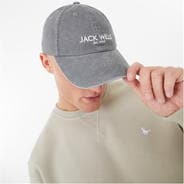 Slate - Jack Wills - Minimal Graphic Cap