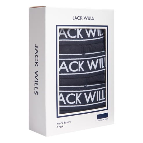 Jack Wills - Daily 3 Pack of Boxers