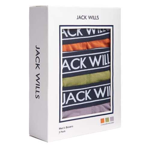 Jack Wills - Daily 3 Pack of Boxers