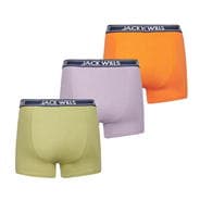 Mosstone - Jack Wills - Daily 3 Pack of Boxers