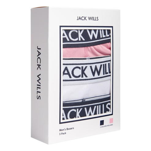 Jack Wills - Daily 3 Pack of Boxers