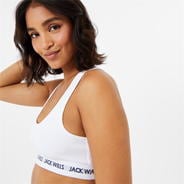 White/White - Jack Wills - Dibsdall Multipack Bralette 2 Pack