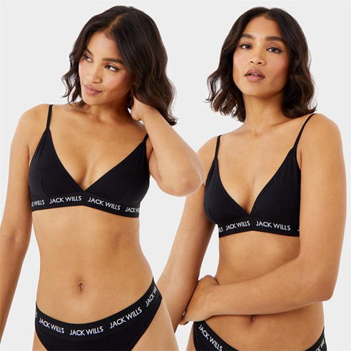 Jack Wills - Biddstone Multipack Bralette 2 Pack