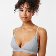 Grey Marl - Jack Wills - Soft Triangle Bralette