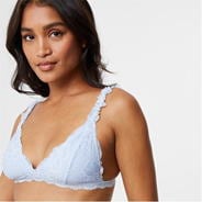 Blue - Jack Wills - Lace Triangle Bralette