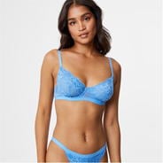 Cobalt Blue - Jack Wills - Lace Underwire Bra