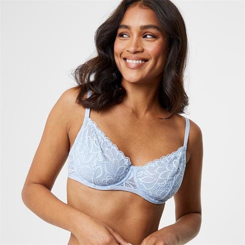 Jack Wills - Embroidered Lace Underwire Bra