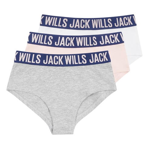 Jack Wills - 3Pk Hipster Brf Jn99