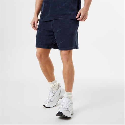 Jack Wills - Logo Repeat Towelling Shorts