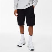 Black - Jack Wills - Twill Cargo Shorts