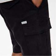 Black - Jack Wills - Twill Cargo Shorts