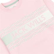 Pink Dolphin - Jack Wills - Ovrszed Swt Jn99