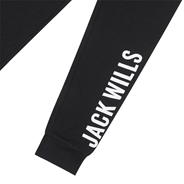 Black - Jack Wills - Blk Txt BB Jogger Jn99