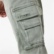 Sage - Jack Wills - Washed Cargo Trousers