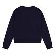 Navy - Jack Wills - Kids Girls Script Crew Neck Sweatshirt