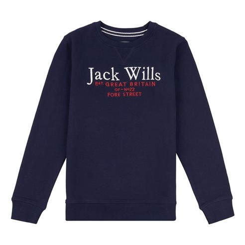 Jack Wills - JW Script LB Crew Jn99