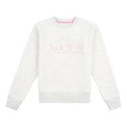 Oatmeal Heather - Jack Wills - JW Script BB Crew Jn99