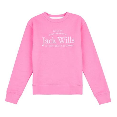 Jack Wills - JW Script BB Crew Jn99