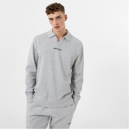 Jack Wills - Minimal Graphic Collar Sweater