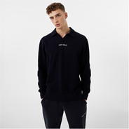 Black - Jack Wills - Minimal Graphic Collar Sweater