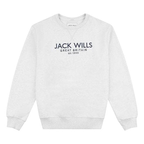 Jack Wills - Belvue Graphic Logo Crew Neck Sweatshirt