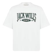 White - Jack Wills - Sports Team Tee Sn44