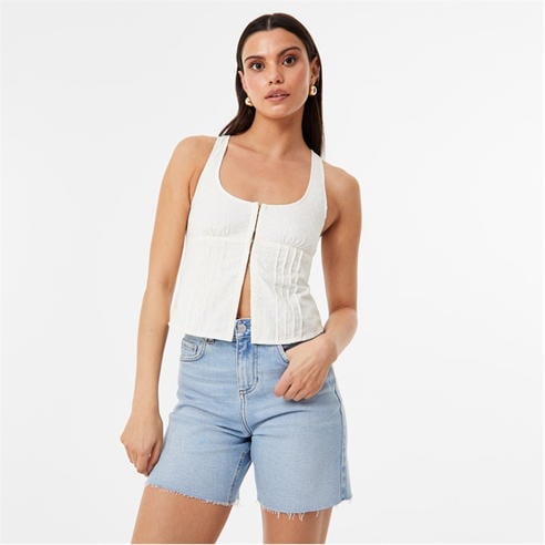 Jack Wills - Broderie Corset Top