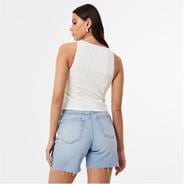 Buttercream - Jack Wills - Broderie Corset Top