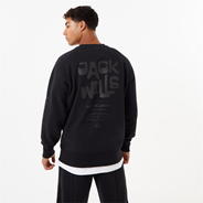 Jet Black - Jack Wills - Tonal Graphic Crew