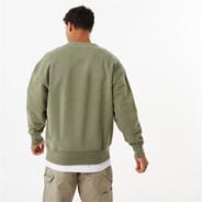 Dusky Green - Jack Wills - Oval Graphic Crew Sweater