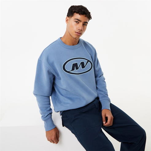 Jack Wills - Oval Graphic Crew Sweater