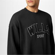 Washed Black - Jack Wills - Boucle Grphc Crw Sn51