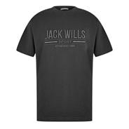 Washed Black - Jack Wills - High BuildEmb Tee Sn44