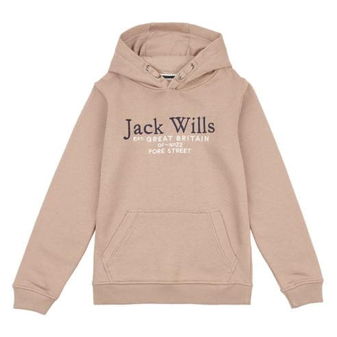 Jack Wills - Kids Batsford Script Logo Hoodie