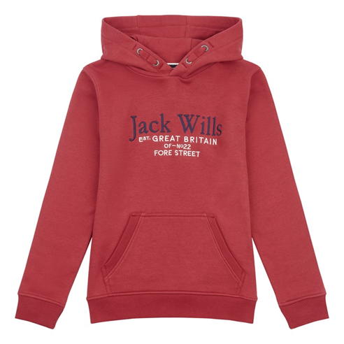 Jack Wills - Kids Batsford Script Logo Hoodie