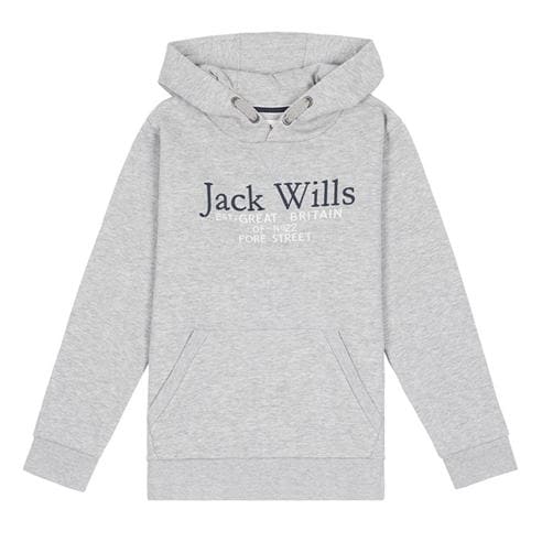 Jack Wills - Kids Batsford Script Logo Hoodie